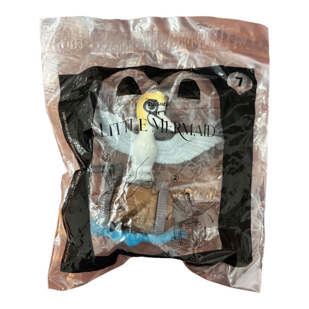 2023 McDONALD'S Disney The Little Mermaid Happy Meal Toy #7 Scuttle NIP